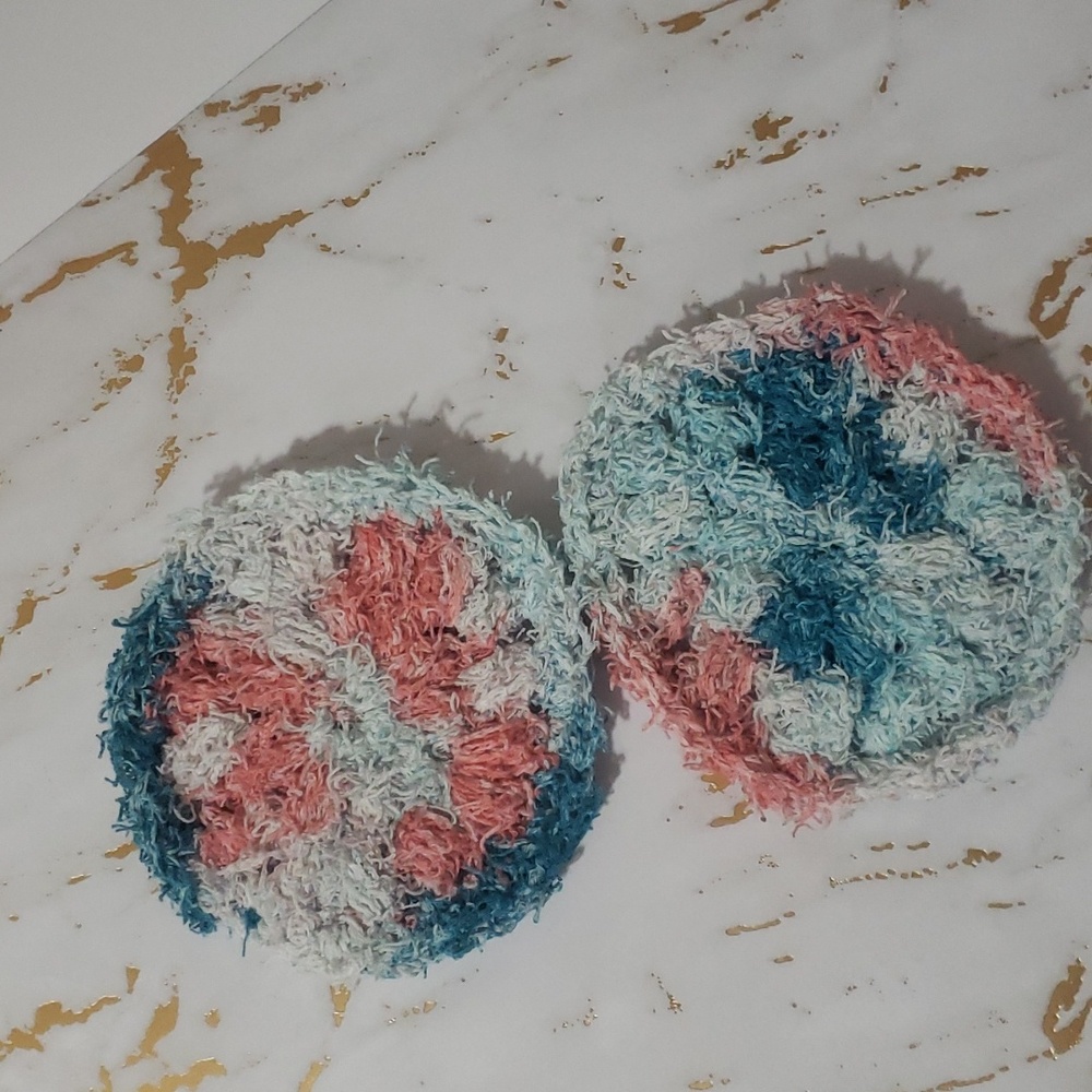 Crochet face scruby/dishcloth